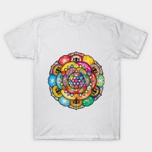 The best colorful mandala ever ! T-Shirt